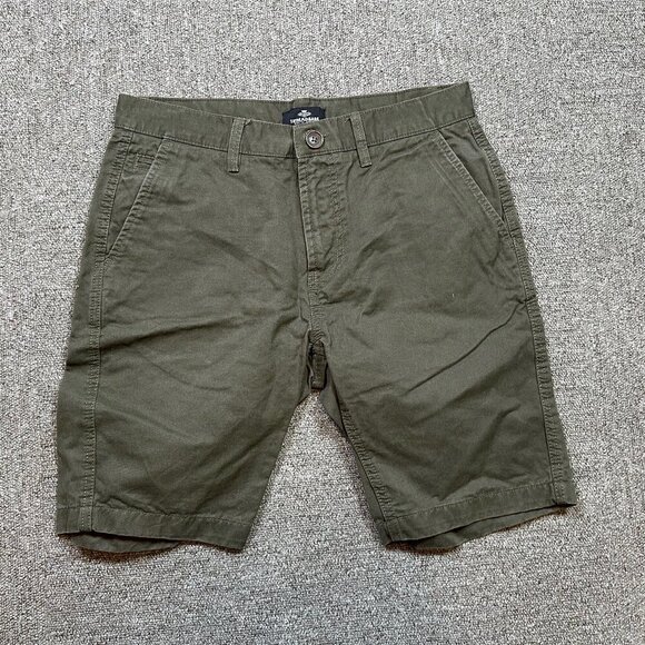 Threadbare Men's Chino Short in Army Dark Green Size 30 - Picture 1 of 5